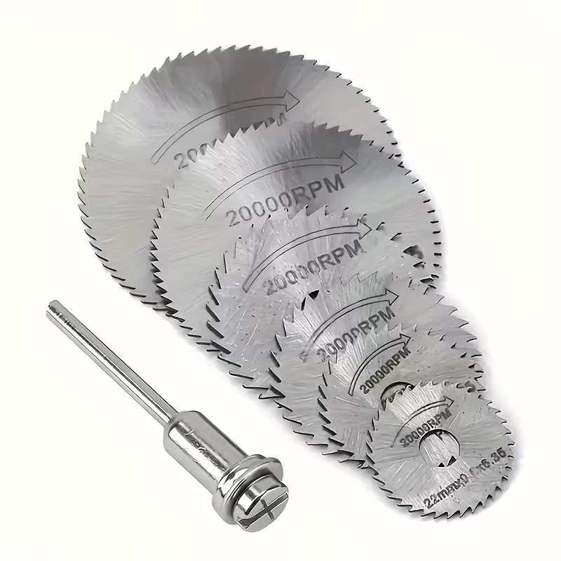 Woodworking Jobs - 1 Set Mini Circular Saw Blade,