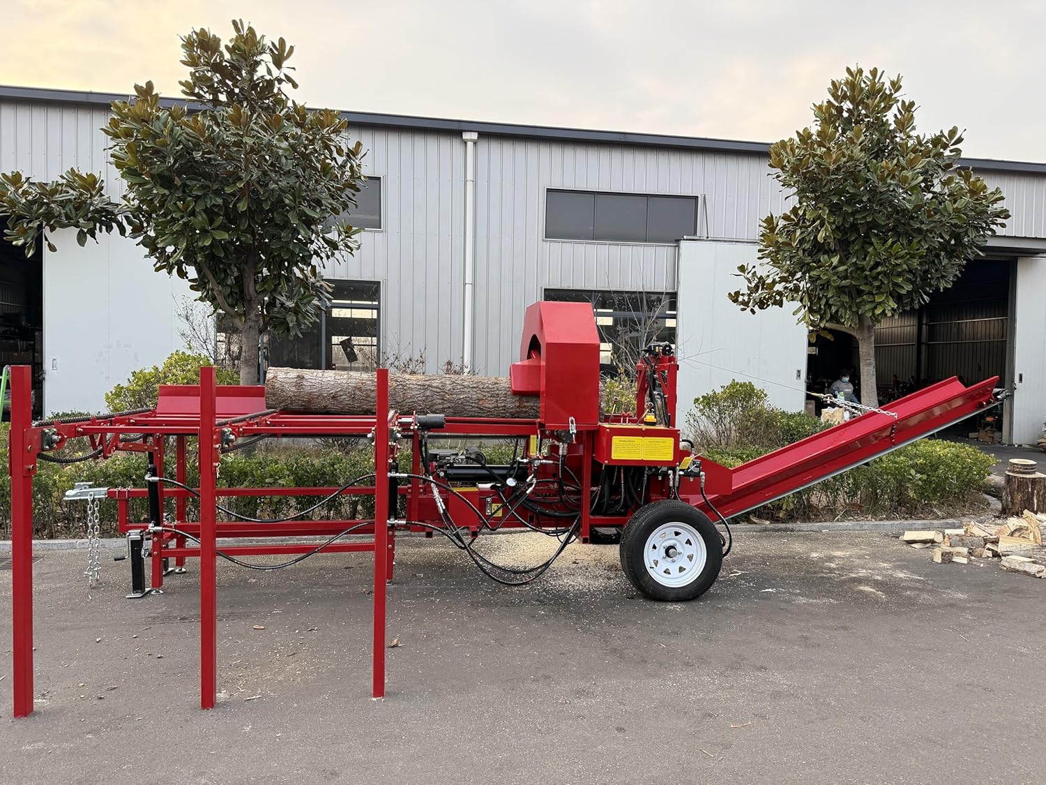 Heavy Duty 45 Ton Firewood Cut - Woodworking Jobs review and price