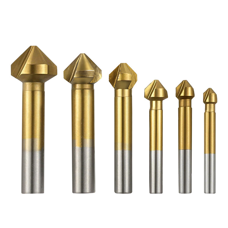 6Pcs 3-Flute Titanium Coated 9 - Router Bits For Woodworking review and price