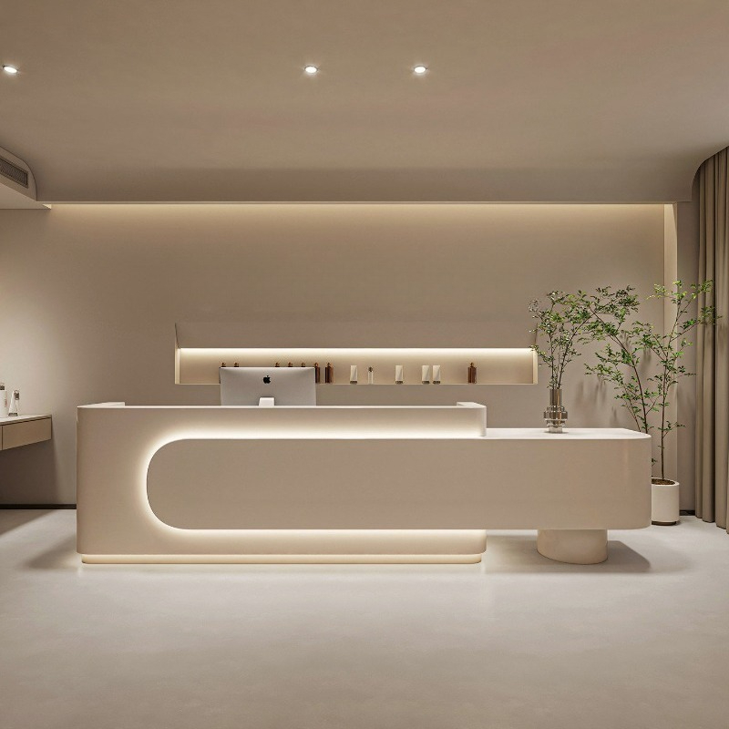 Modern Luxury Reception Desk B - Woodworking Institute review and price